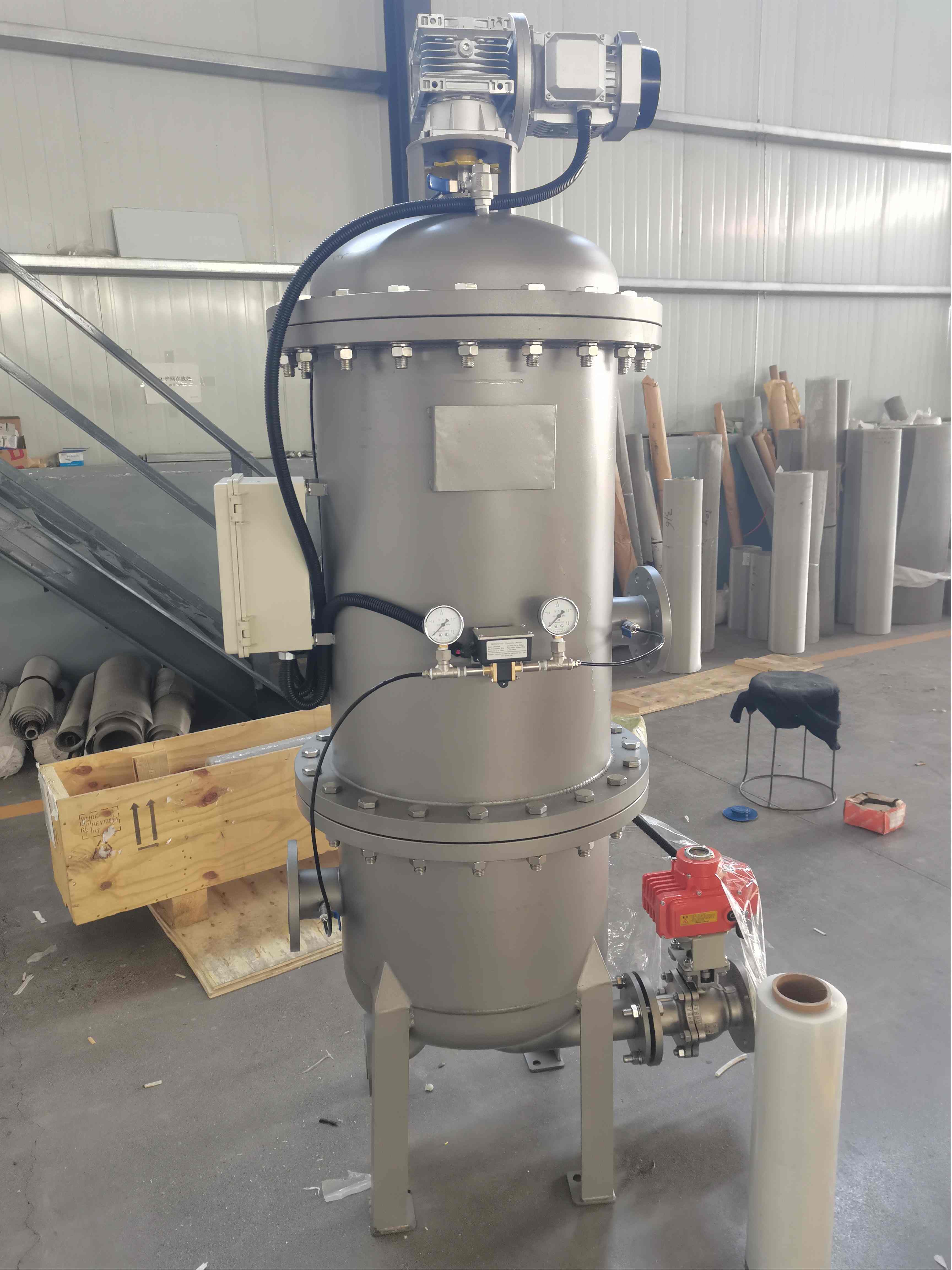 不銹鋼自清洗過濾器-新鄉(xiāng)伊卡過濾